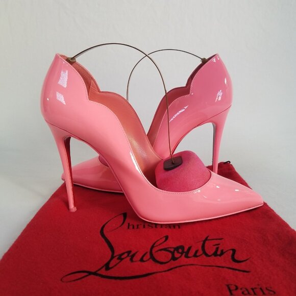 Christian Louboutin Hot Pink Heels Bubblegum Pink SIZE 36.5 Dust Bag Shoe Trees - Picture 1 of 16